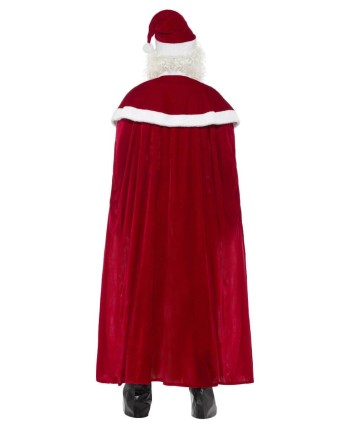 DISFRAZ DE PAPA NOEL DELUXE CON CAPA