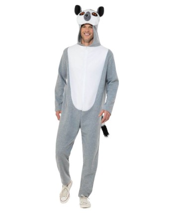DISFRAZ DE LEMUR PARA ADULTO
