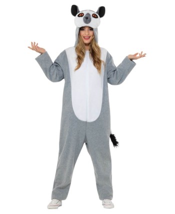 DISFRAZ DE LEMUR PARA ADULTO