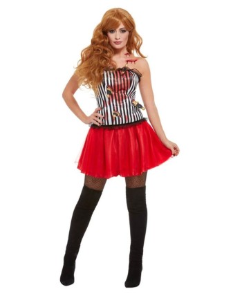 DISFRAZ DE LANZADORA DE CUCHILLOS DISFRAZ DE LANZADORA DE CUCHILLOS