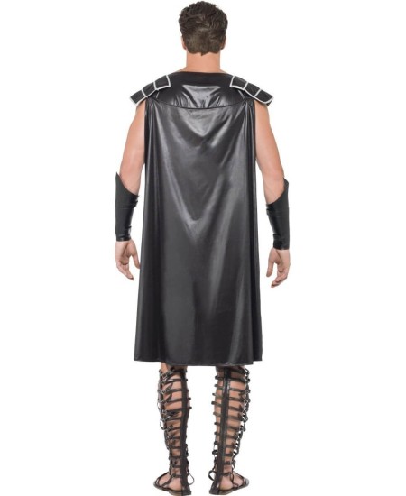 DISFRAZ DE GLADIADOR NEGRO DELUXE PARA HOMBRE