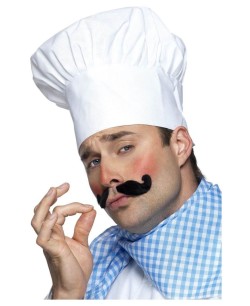 GORRO COCINERO ADULTO ECONOMICO