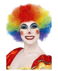 PELUCA DE PAYASO MULTICOLOR 2