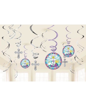 ESPIRALES MI PRIMERA COMUNION 12 UNIDADES