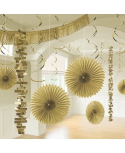 KIT DECORACION ORO
