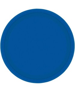 PLATO AZUL ROYAL CARTON 8 UNIDADES