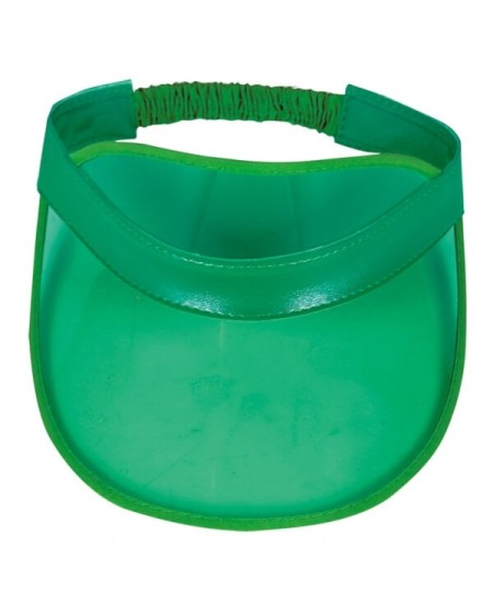 VISERA CRUPIER VERDE CON GOMA