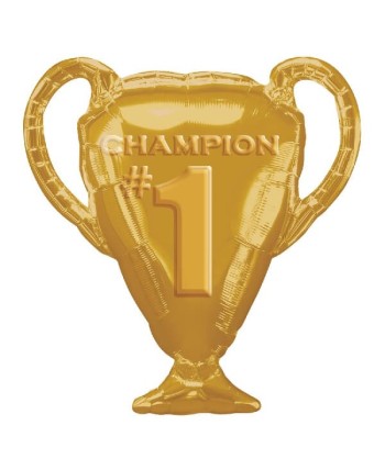 GLOBO DE HELIO TROFEO CAMPEON DORADA