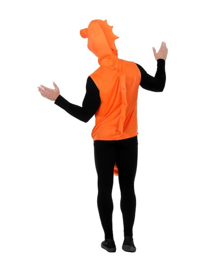 DISFRAZ DE CABALLITO DE MAR NARANJA