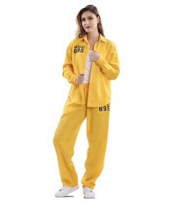 DISFRAZ DE PRISIONERA AMARILLA