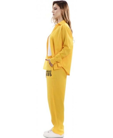 DISFRAZ DE PRISIONERA AMARILLA