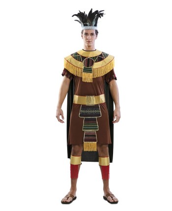 DISFRAZ DE AZTECA HOMBRE