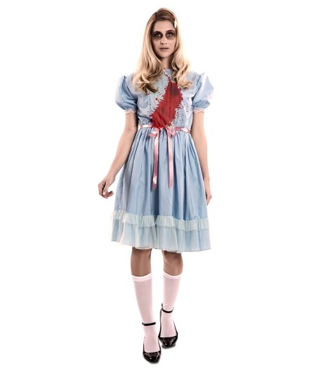 DISFRAZ DE NIÑA FANTASMA RESPLANDOR PARA MUJER