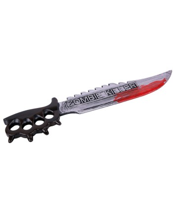 CUCHILLO ZOMBIE KILLER ENSANGRENTADO