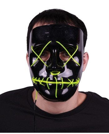 CARETA LA PURGA CON LUZ