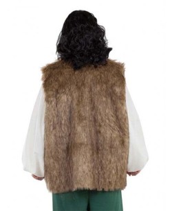 CHALECO VIKINGO MARRON OSCURO 2