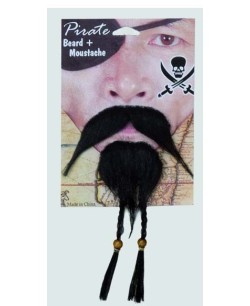 BIGOTE Y PERILLA PIRATA JACK