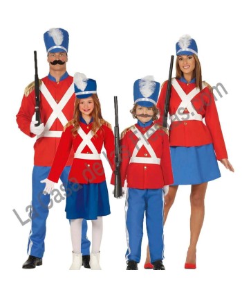 DISFRAZ GRUPO SOLDADITOS DE PLOMO