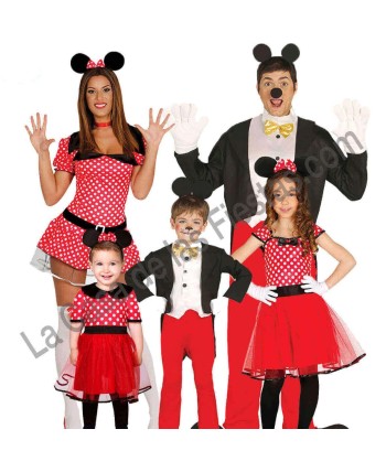 DISFRAZ GRUPO RATON Y RATONA