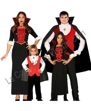 DISFRAZ GRUPO VAMPIROS BARROCOS