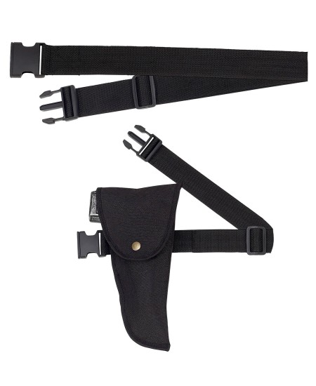 CINTURON CON FUNDA S.W.A.T NEGRA