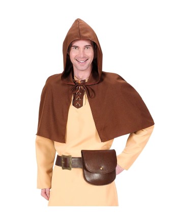 BOLSITO MARRON CON CINTURON DELUXE