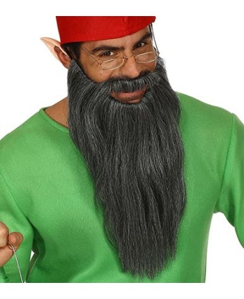 BARBA CON BIGOTE LARGA CANOSA