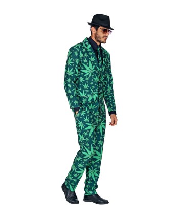 TRAJE HOJAS DE MARIHUANA PARA HOMBRE