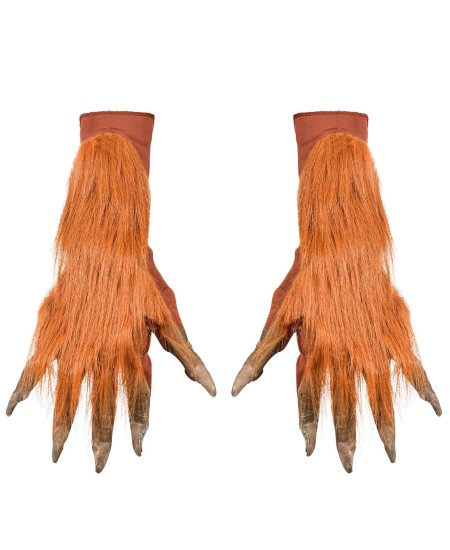 MANOS DE HOMBRE LOBO ADULTO CON PELO