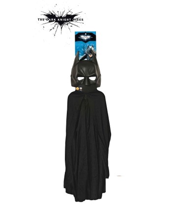 SET CAPA Y MASCARA  BATMAN TDK RISES