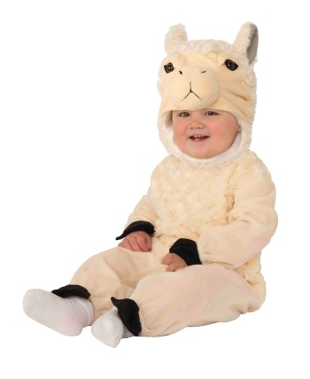 DISFRAZ DE LLAMA PARA BEBE