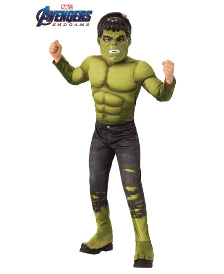 DISFRAZ DE HULK INFANTIL ENDGAME PREMIUM PARA NIÑO