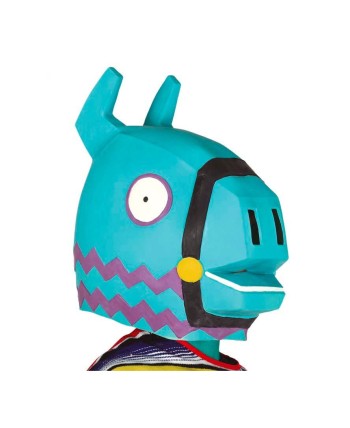 CARETA LLAMA AZUL LATEX