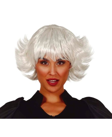 PELUCA BLANCA MUJER MUTANTE