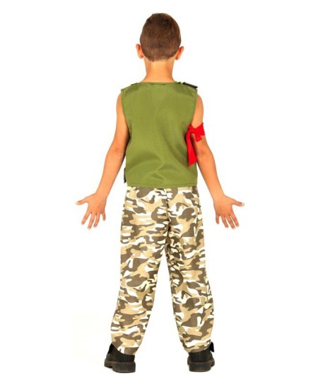 DISFRAZ DE MERCENARIO GAMER PARA NIÑO