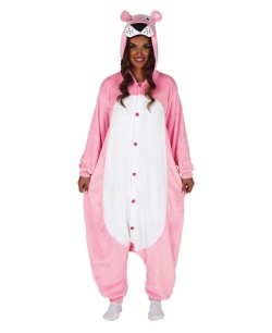 DISFRAZ DE PANTERA ROSA PIJAMA PARA MUJER