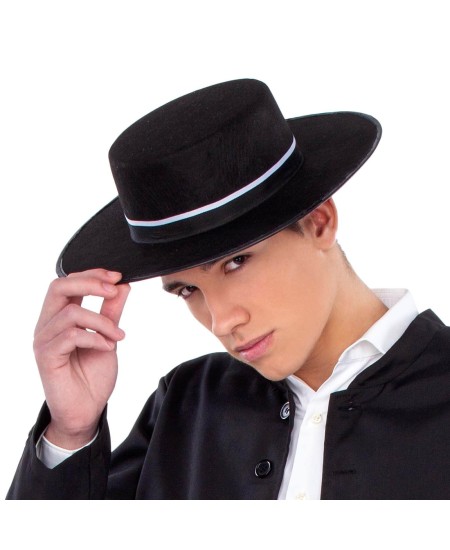 SOMBRERO CORDOBES ADULTO NEGRO