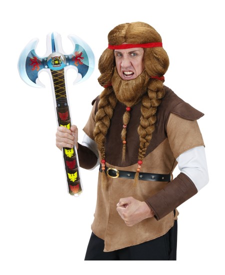 HACHA DOBLE HINCHABLE 70 CM