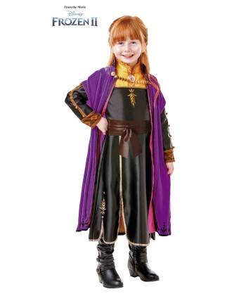 DISFRAZ DE ANNA TRAVEL FROZEN 2 PREMIUM