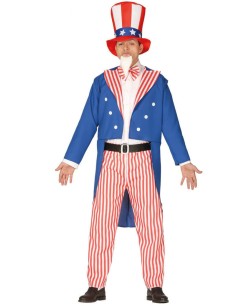 DISFRAZ DE TIO SAM HOMRBE PARA HOMBRE