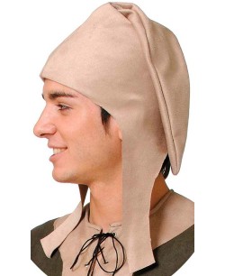 SOMBRERO CAMPESINO MEDIEVAL MARRON