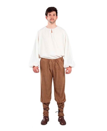 PANTALON MEDIEVAL MARRON ANTELINA