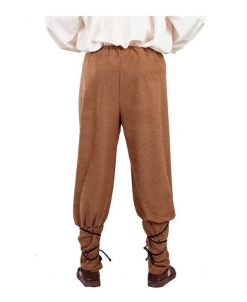 PANTALON MEDIEVAL MARRON ANTELINA