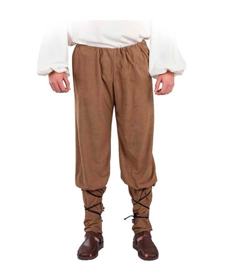PANTALON MEDIEVAL MARRON ANTELINA