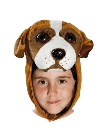 GORRO PERRO SABUESO PELUCHE