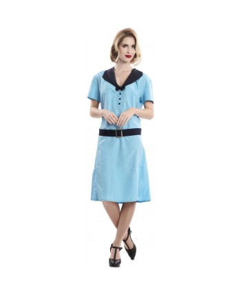 DISFRAZ DE SECRETARIA AÑOS 20