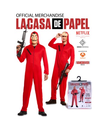 DISFRAZ DE LA CASA DE PAPEL