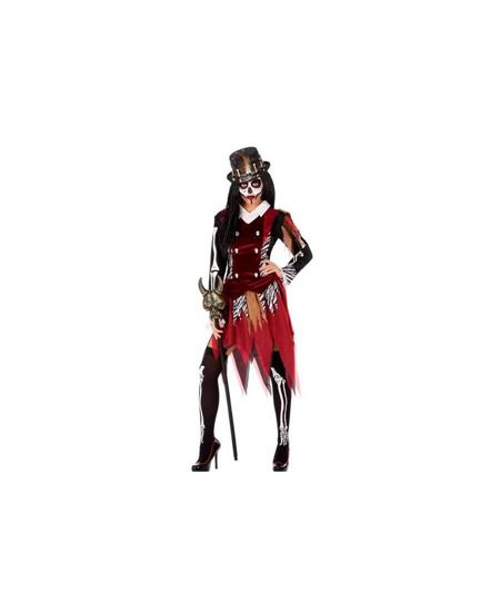 DISFRAZ DE VOODOO MUJER ROJO