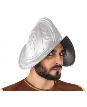 SOMBRERO CASCO CONQUISTADOR PLASTICO