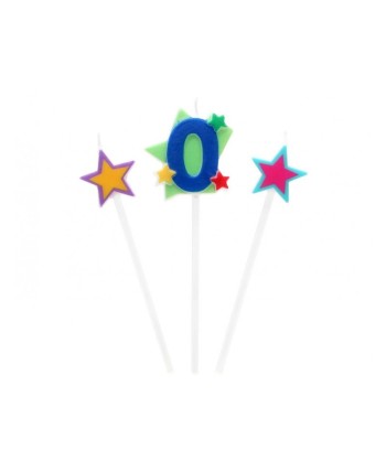 VELA ESTRELLAS Nº0 COLORES